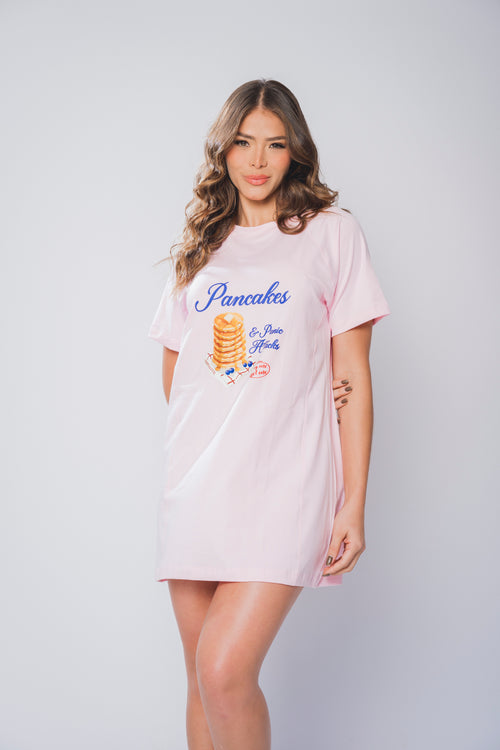 BATOLA OVERSIZE BREAKFAST PINK