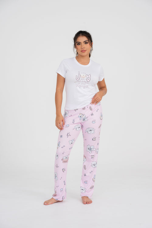 BS-188 PANTALON ESTAMPADO OSOS Y CONOS BASICA
