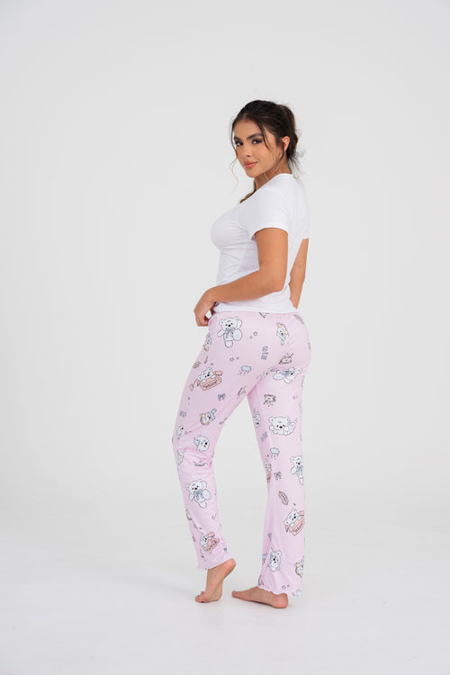 BS-188 PANTALON ESTAMPADO OSOS Y CONOS BASICA