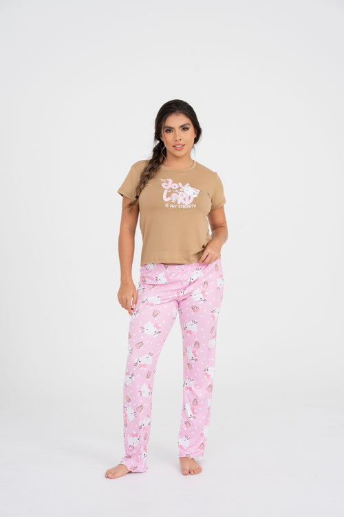 BS-185 PANTALON ESTAMPADO HELLO KITTY BASICA