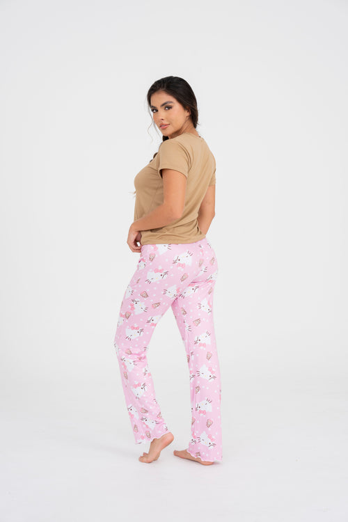 BS-185 PANTALON ESTAMPADO HELLO KITTY BASICA