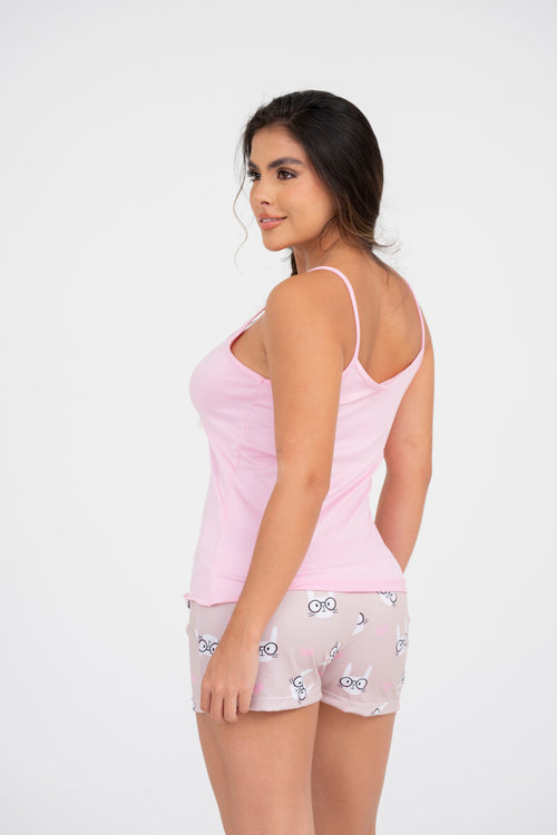 BS-201 SHORT ESTAMPADO CONEJOS JUANITA