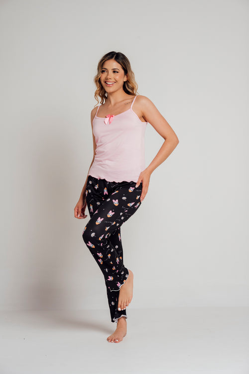 BS-157 PANTALON Y JUANITA ESTAMPADO PATA DEISY