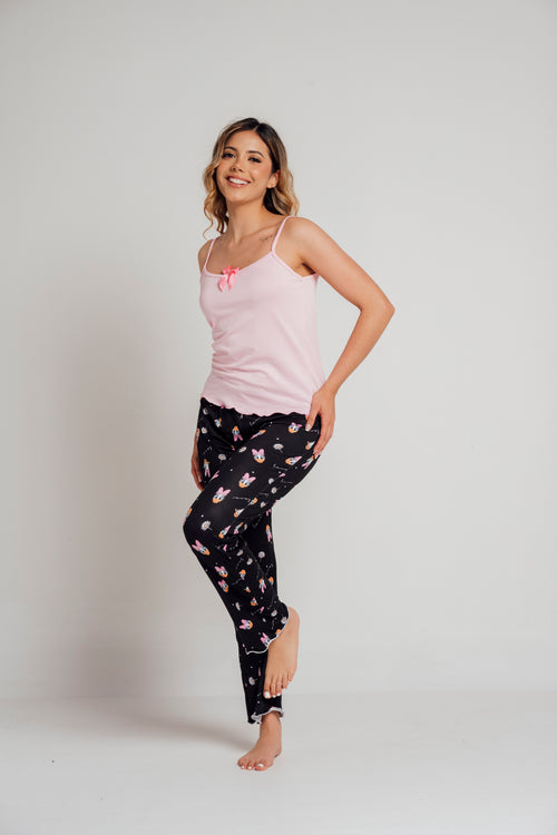 BS-157 PANTALON Y JUANITA ESTAMPADO PATA DEISY