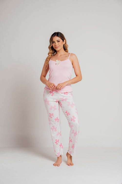 BS-160 PANTALON Y JUANITA ESTAMPADO PERROS GLOBO