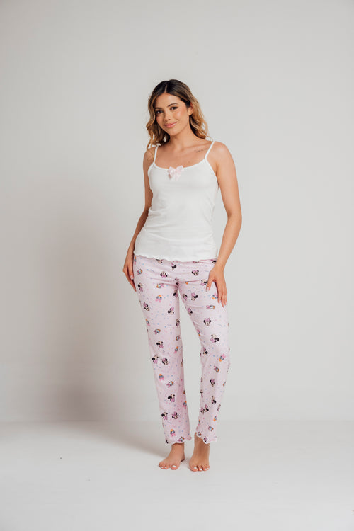 BS-156 PANTALON Y JUANITA ESTAMPADO MINNIE MOUSE