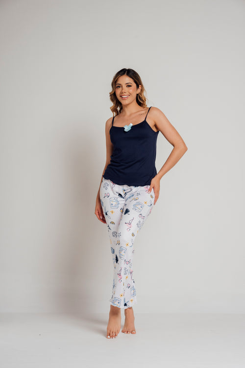 BS-153 PANTALON Y JUANITA ESTAMPADO VIAJES