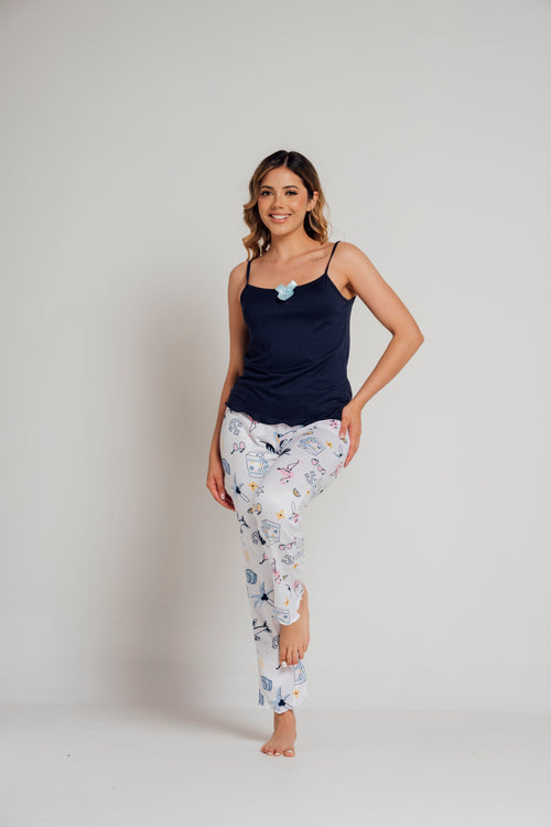 BS-153 PANTALON Y JUANITA ESTAMPADO VIAJES