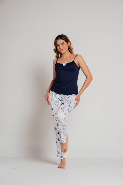 BS-153 PANTALON Y JUANITA ESTAMPADO VIAJES